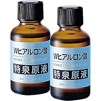 大容量ヒアルロン酸美容液500ml+美容オイルスクワラン30mlのセット Amazon | 特泉原液 Wヒアルロン酸原液美容液 [ 30ml × 2本セット